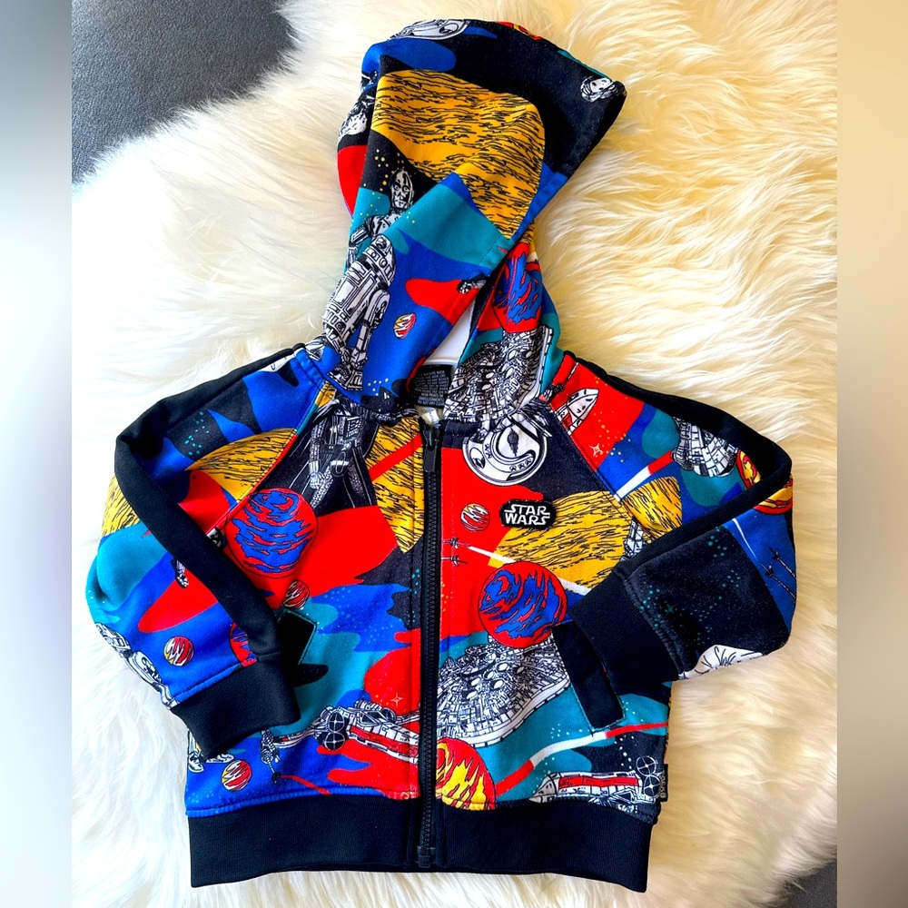 BONDS - Star Wars Kids Hoodie - Blue, Red, Yellow, Black